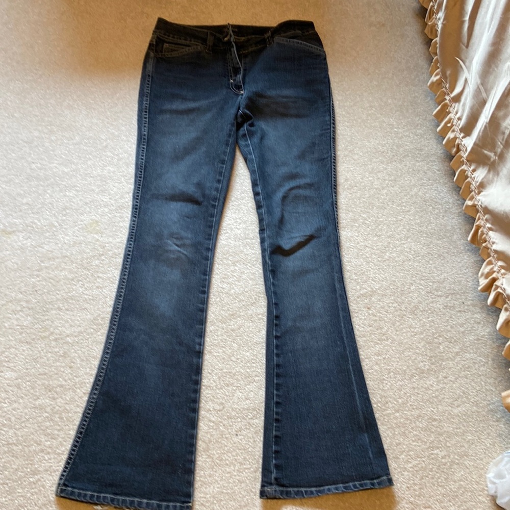 Tahari flare jeans